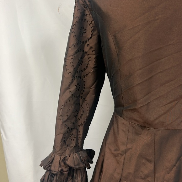 Chez Vouzde France long sleeves Ruffle jacket - Picture 8 of 13